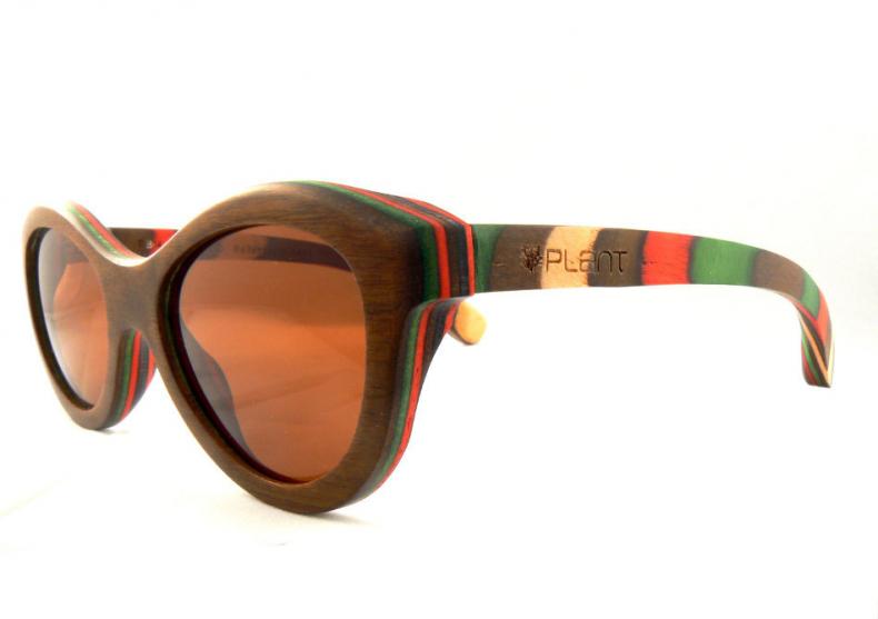 Rainbow Brown Sunglasses -- So cool. SoLEMN. image