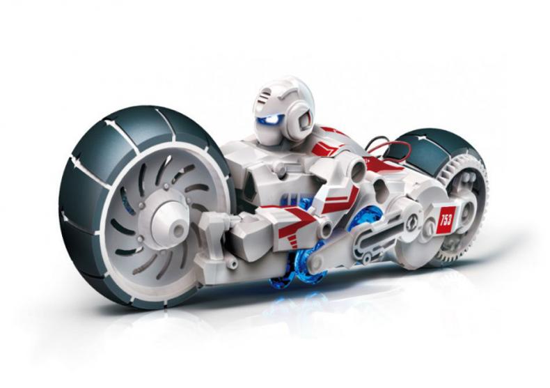 Motocicleta Zero Emisii -- Puterea apei sarate in 3 picaturi image