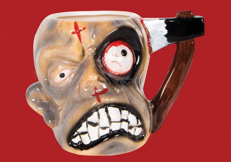 Cana Zombie -- O cafea buna dintr-un cap frumusel de zombie image