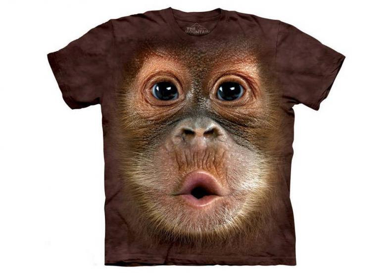 Big Face Tricou Bebe Orangutan — o ruda apropiata, dar mai jucausa! image