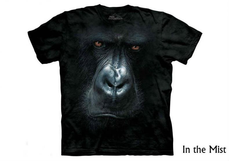 Big Face Tricou Gorilla — detalii fascinante prin tehnologie 3D image
