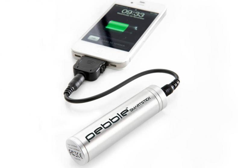 Pebble Smartstick Silver — energie pentru smartphone-uri image