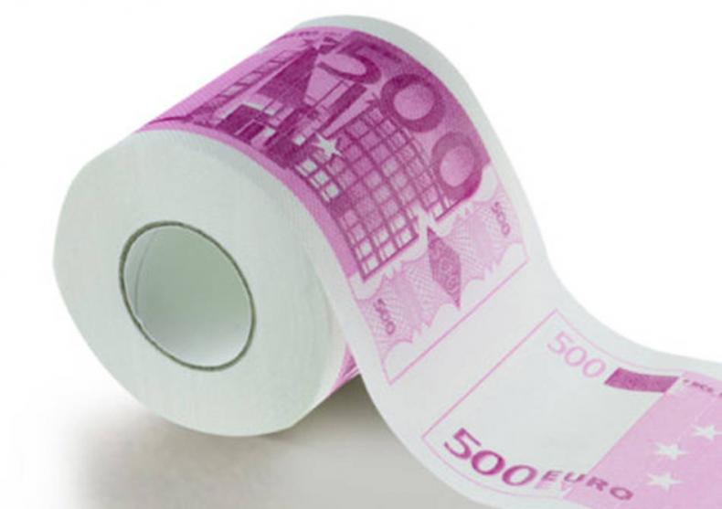 Hartie igienica 500 de euro -- Traieste in stilul miliardarilor image