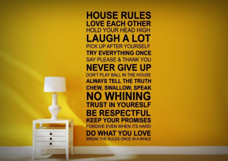 Regulile Casei -- casa ta plina de iubire. image