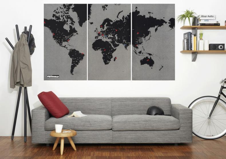 Harta Oraselor Lumii - Lasa-ti amprenta peste tot in lume! image