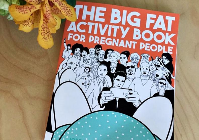 The Big Fat Activity Book for Pregnant People -- Ghid amuzant al viitoarelor mamici image