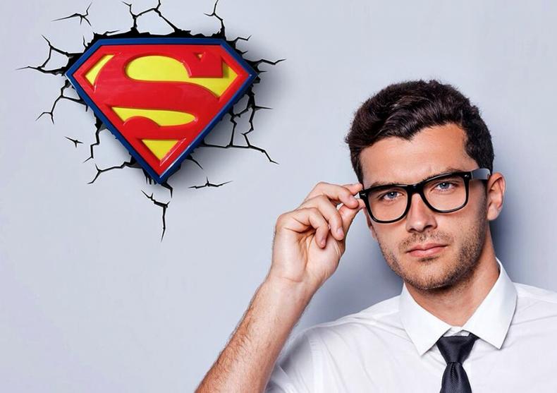 Veioza Superman --  Super lampa de supererou image