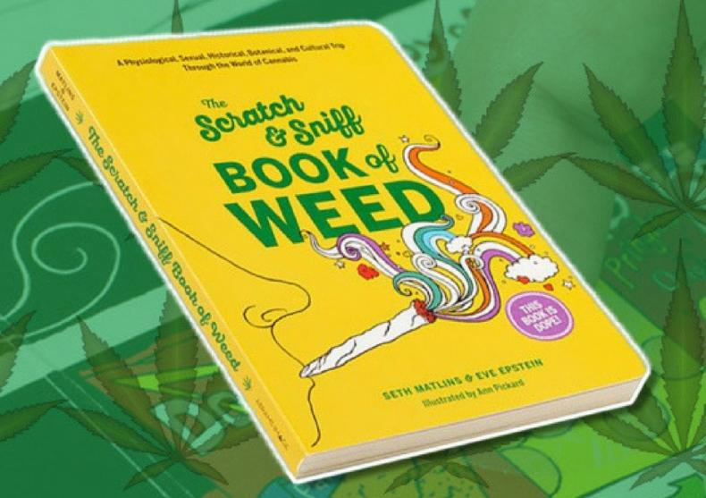 The Scratch & Sniff Book of Weed -- Aproape ca frecarea de menta... image