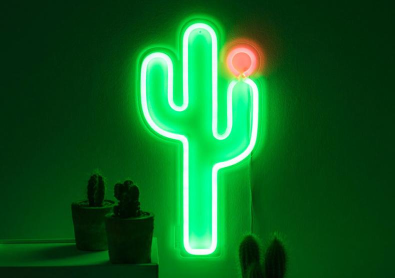 Lampa neon cactus -- Desert fara arsita image
