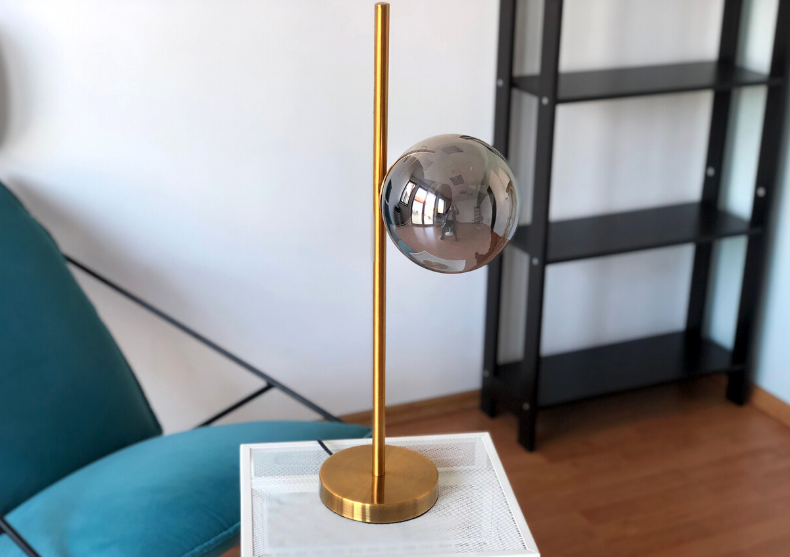 GoldoSfera -- sfera luminoasa de birou image