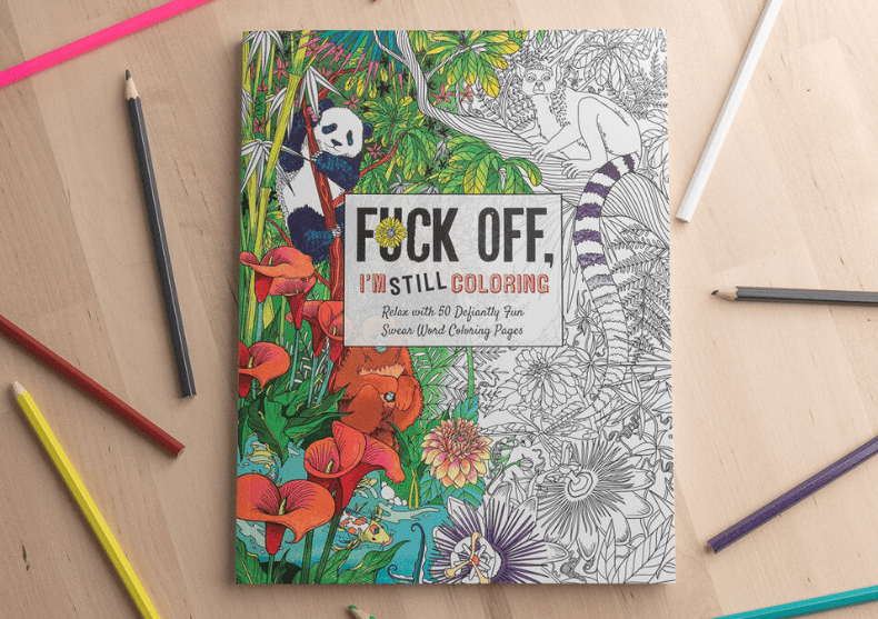 Carte de colorat F*ck Off I’m still colouring! - Coloratul te vindeca image