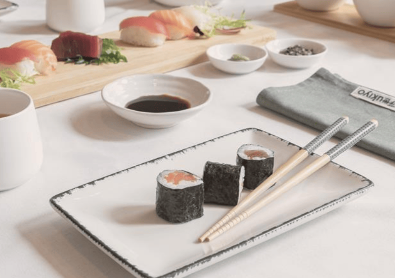 Set Servire Sushi Ukiyo -- Nigiri, Sashimi, Maki, Uramaki, Temaki! image