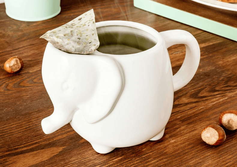 Cana elefant pentru ceai -- cu cea mai puternica memorie image