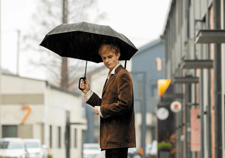 Umbrela Smart - Maner cu deschidere automata image