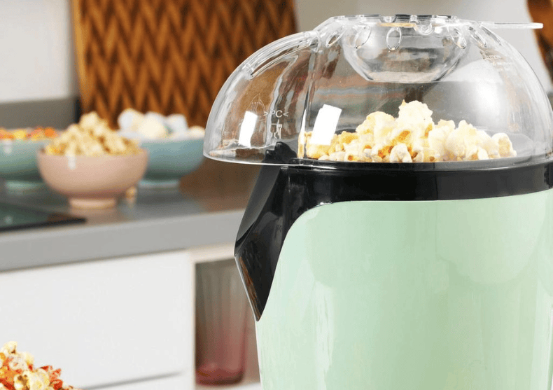 musics University Enrichment Aparat popcorn cu aer cald Petra, 1200 W, design retro, verde antic I  Smuff.ro | Smuff® — Magazinul de traZnai