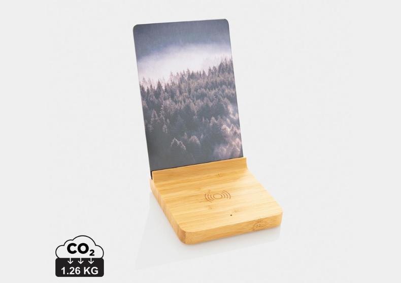 Incarcator wireless Bamboo foto -- bibeloul smart image